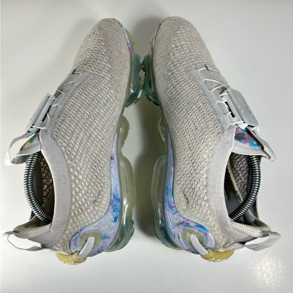 Nike Air VaporMax 2020 Flyknit Summit White Running Shoes CJ6741-100; Women’s 11 - Picture 8 of 16